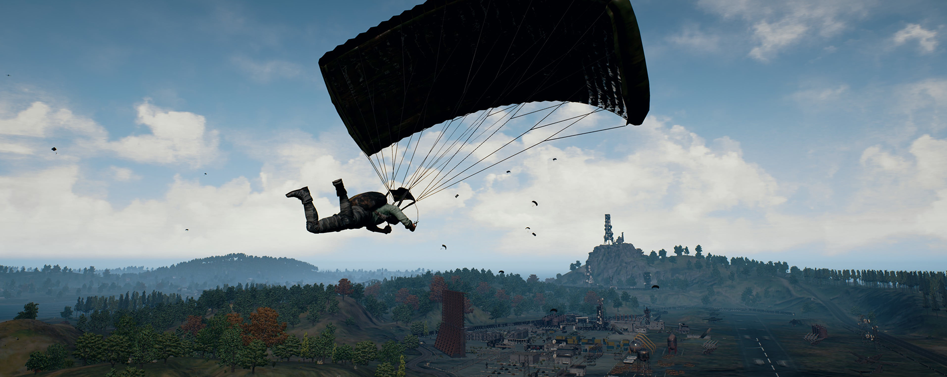 Pubg Parachute Jump Png