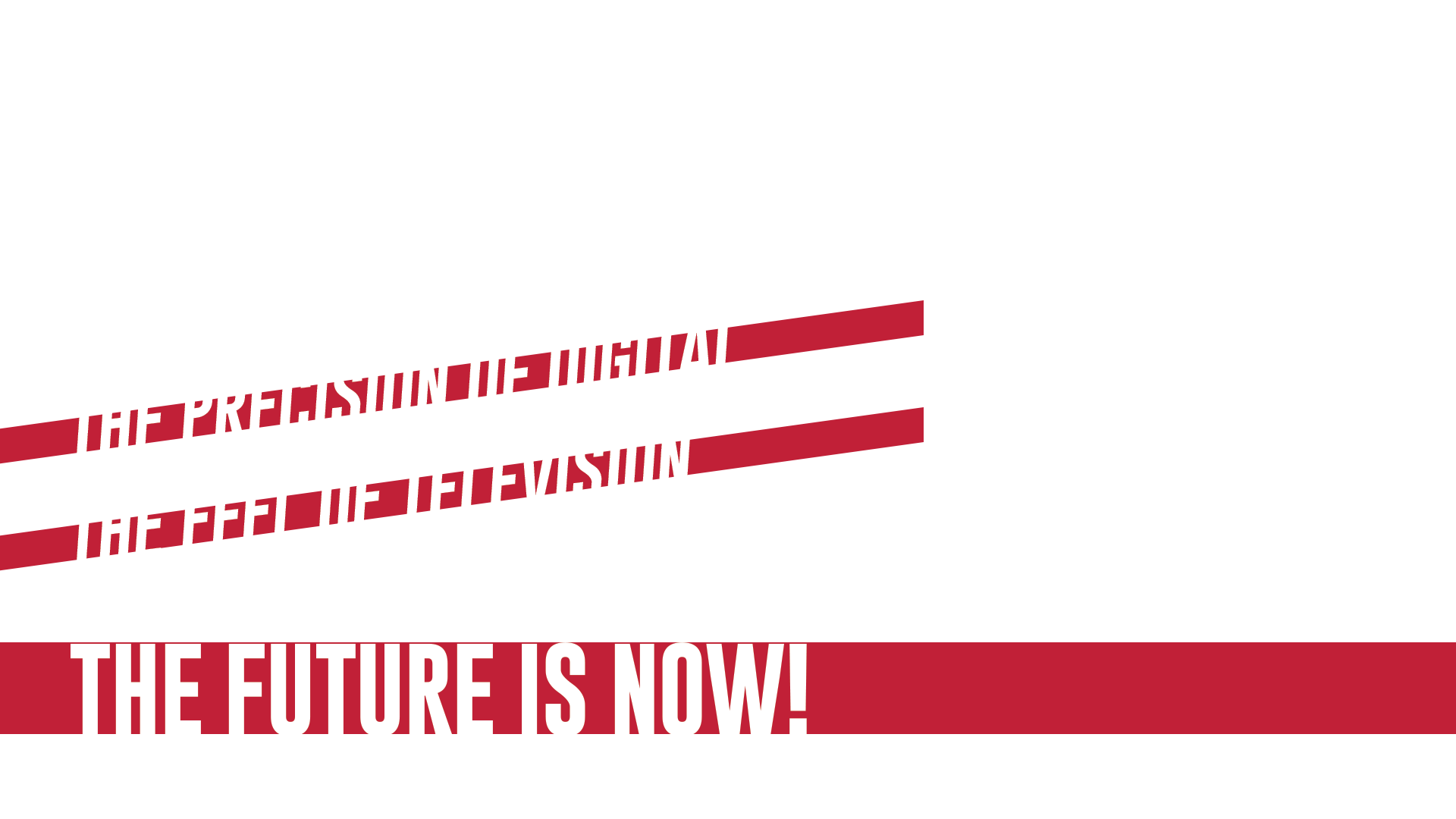 connected tv advertising - the precision of digital with the feel of television. the future is now!
